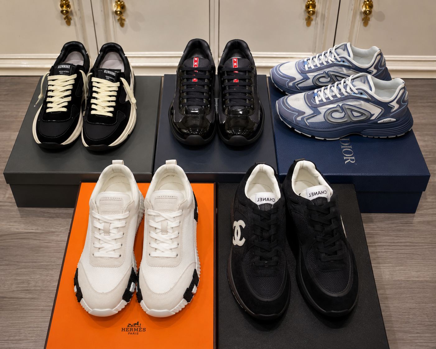 sneakers et sandales | style premium homme