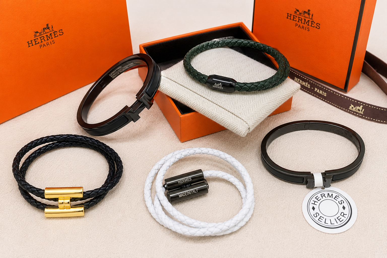 Bracelets Hermès | Élégance & Style premium homme & femme
