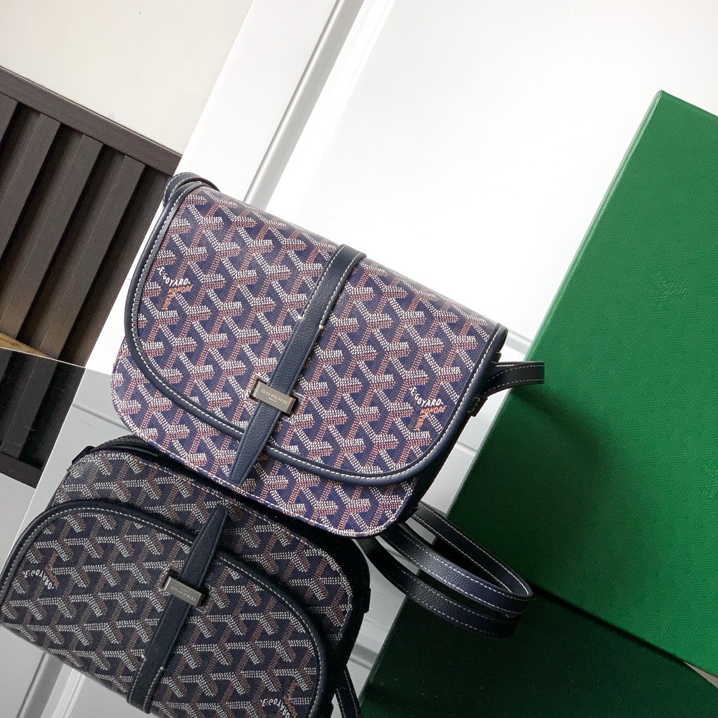 Sac Goyard Belvedère Gris – Bandoulière Luxe