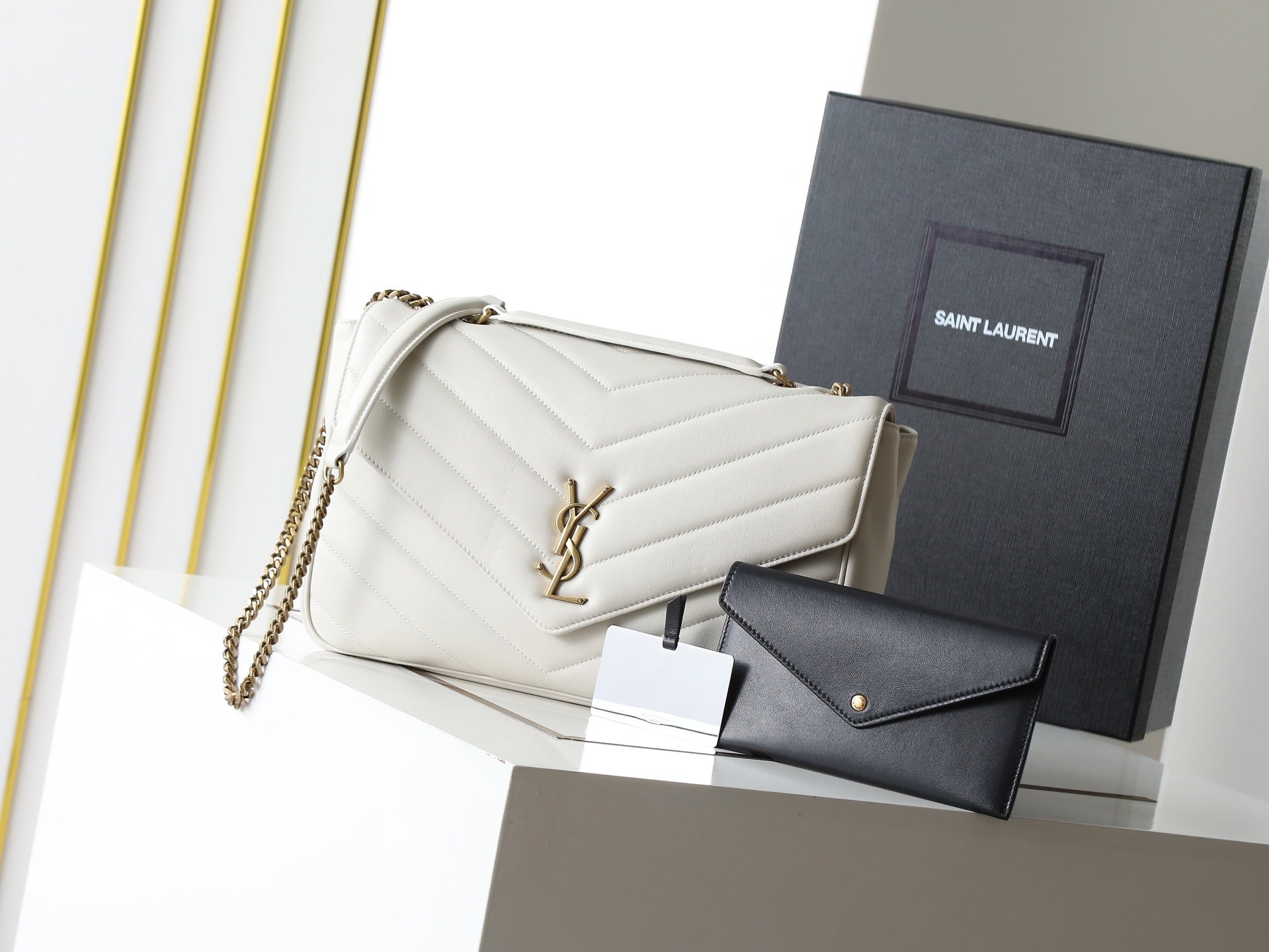 Sac Femme Yves Saint Laurent Matelassé Luxe ✨