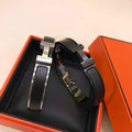 Bracelets Hermès H Noir & Argent
