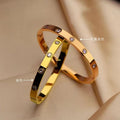 Bracelet Luxe Doré & Rose Gold – Style Élégant avec Strass