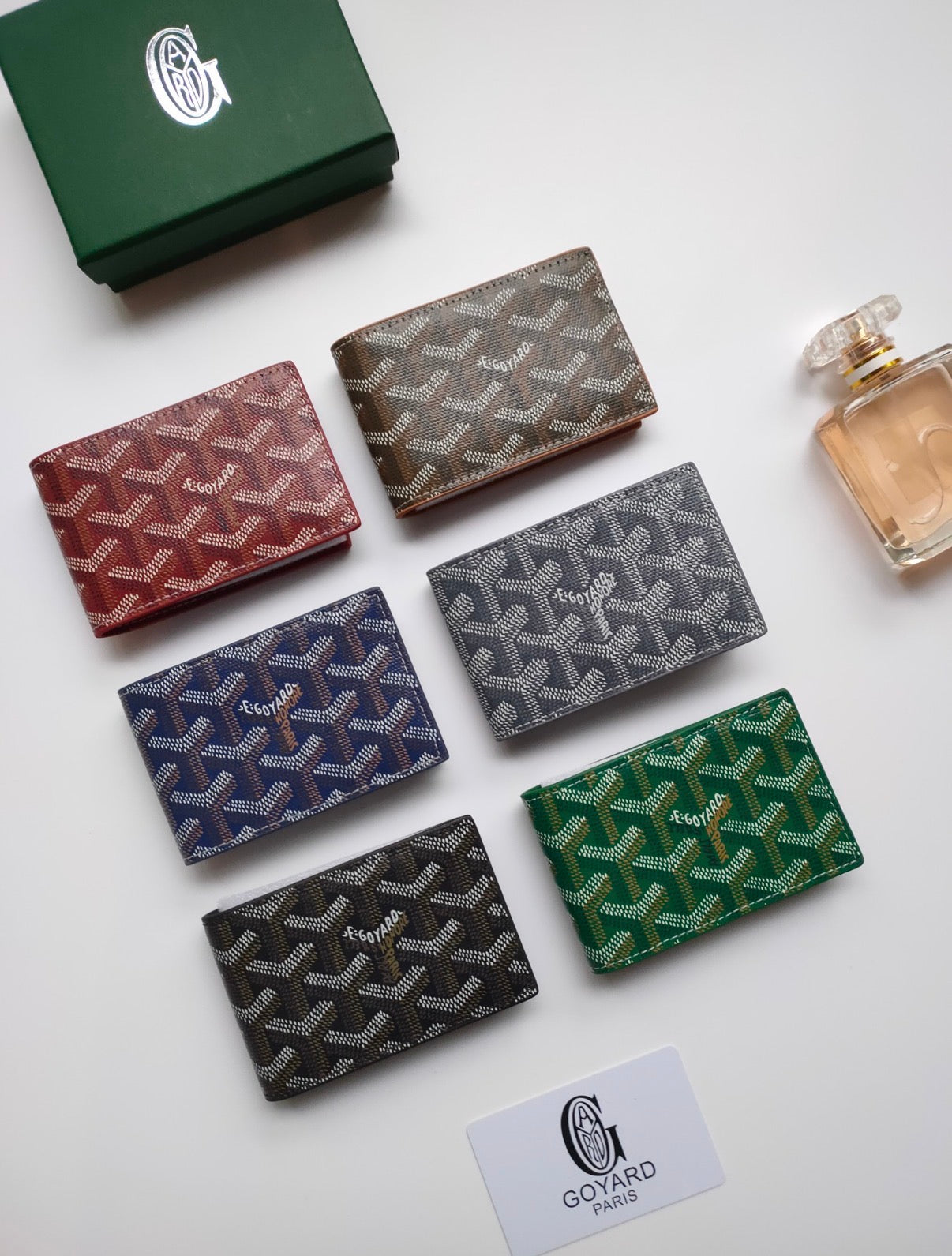 Portefeuille Goyard Premium – Élégance Intemporelle