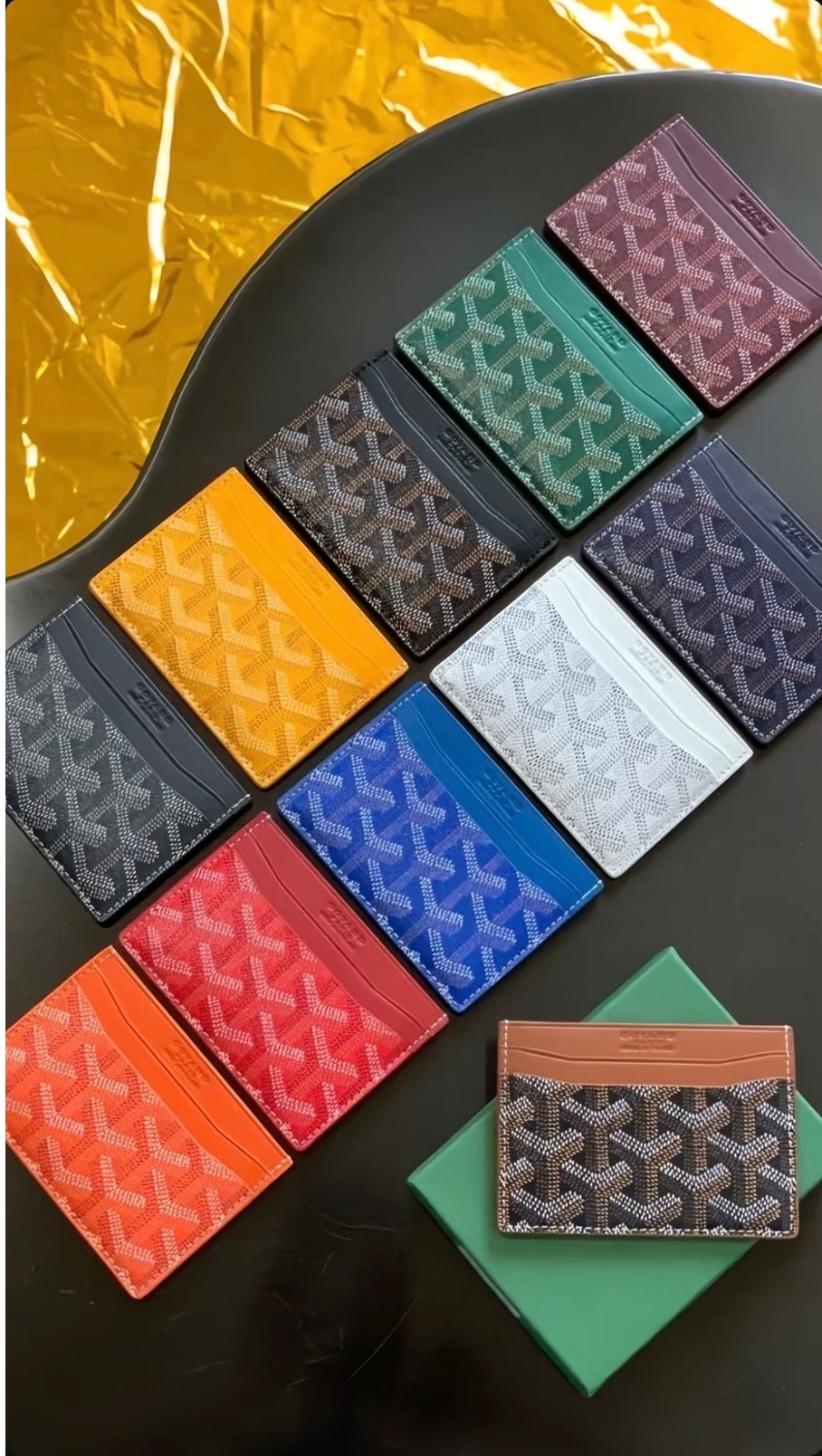 Porte-cartes Goyard – Plusieurs Coloris Disponibles