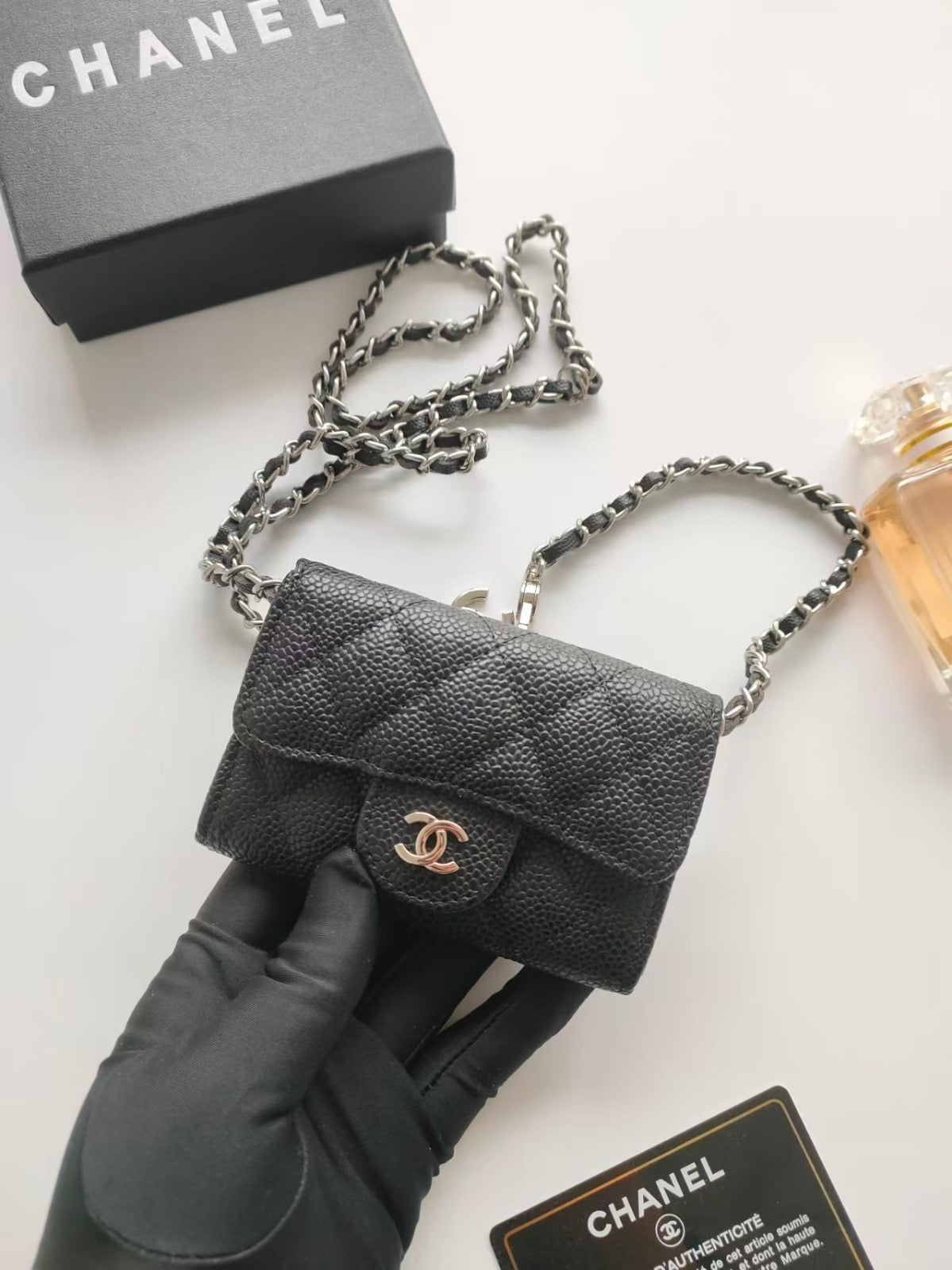 Mini Sac Chanel Premium Chaîne Gold – Collection Multicolore