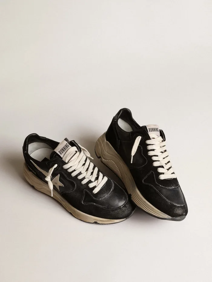 Golden Goose Running Noir & Blanc – Sneakers Premium