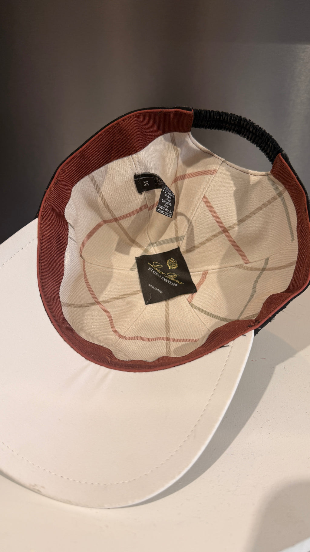 Casquette Loro Piana Noir Premium – Élégance Minimaliste