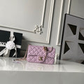 Sac Chanel Classique Matelassé Gold Edition – Rose, Blanc & Camel