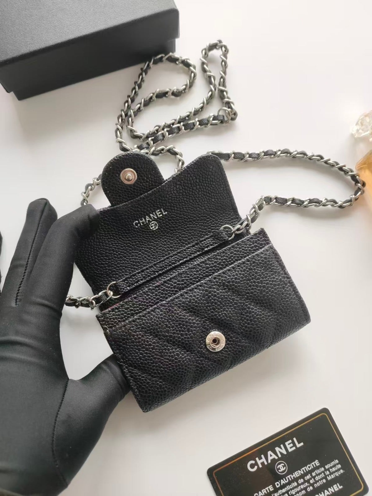 Mini Sac Chanel Premium Chaîne Gold – Collection Multicolore