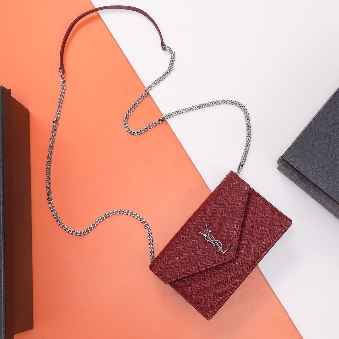 Sac à main Femme Yves Saint Laurent Chaîne Argentée ✨